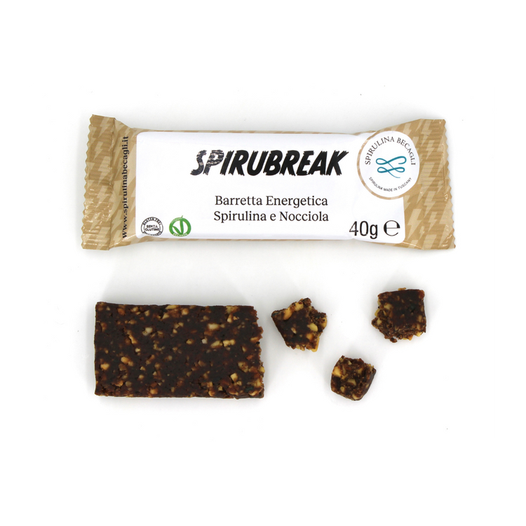 Barrette Spirulina e Nocciola