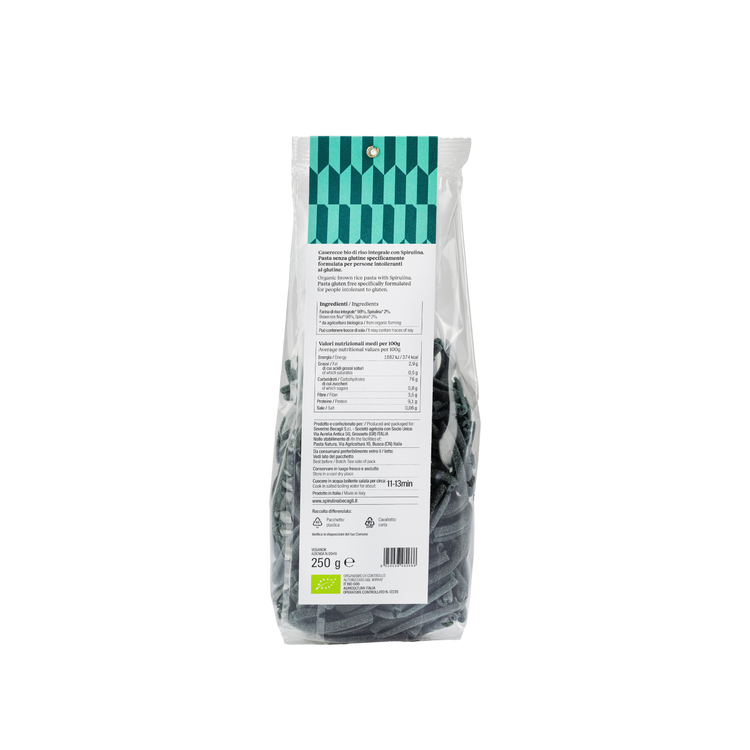 Caserecce con Spirulina 250 gr