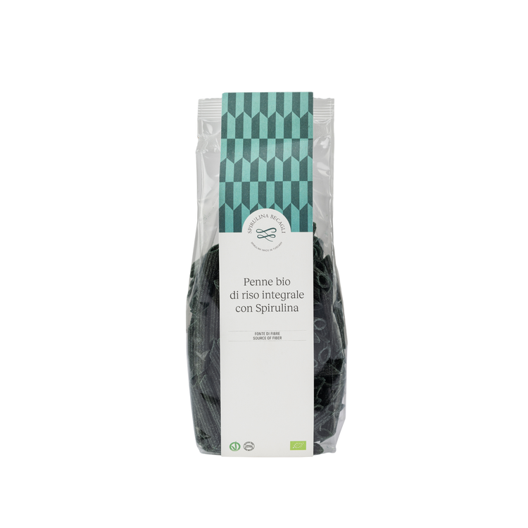 Rice Pasta with Spirulina