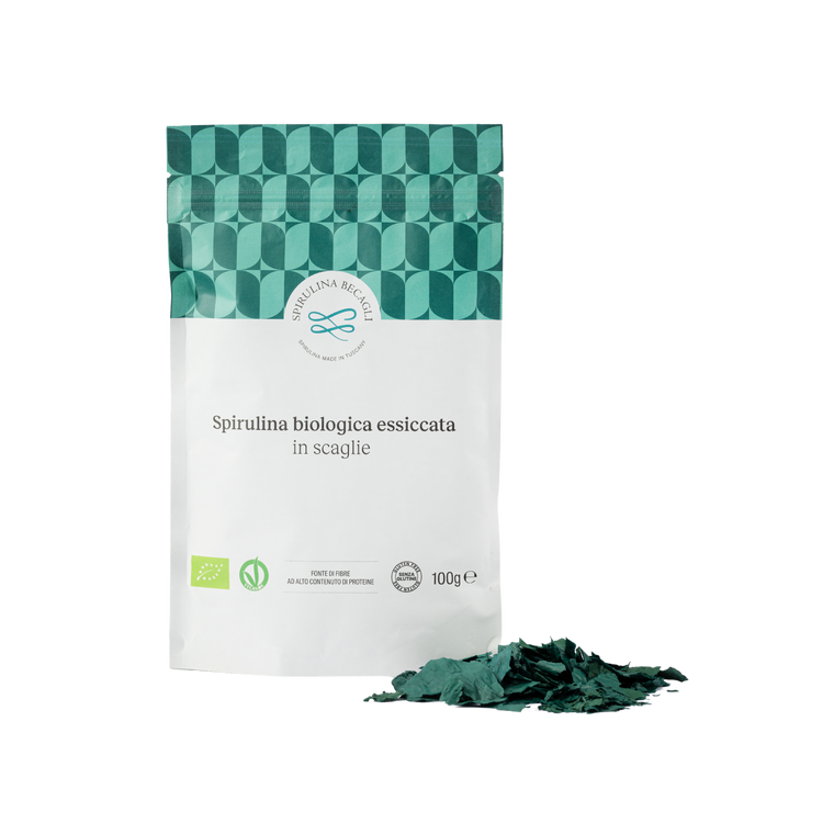 Spirulina in Scaglie Bio 100gr