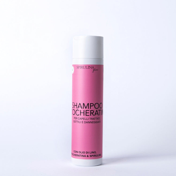 Shampoo con Fitocheratina e Spirulina