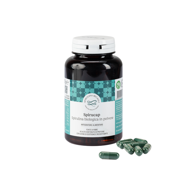 SpiruCap - Organic spirulina powder – food supplement