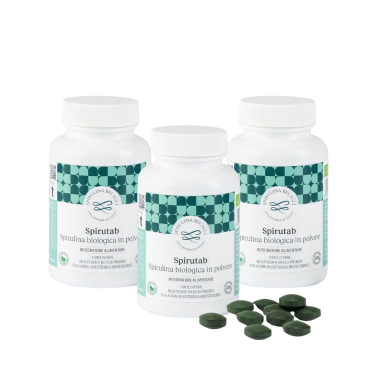 SpiruTab 540 cp - Spirulina Compresse Bio