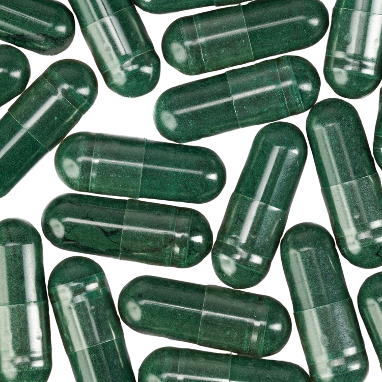 SpiruCap - Organic spirulina powder – food supplement