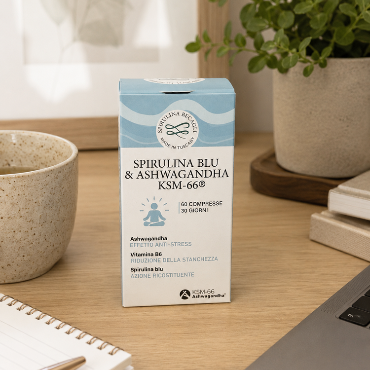 Spirulina Blu & Ashwagandha KSM-66®