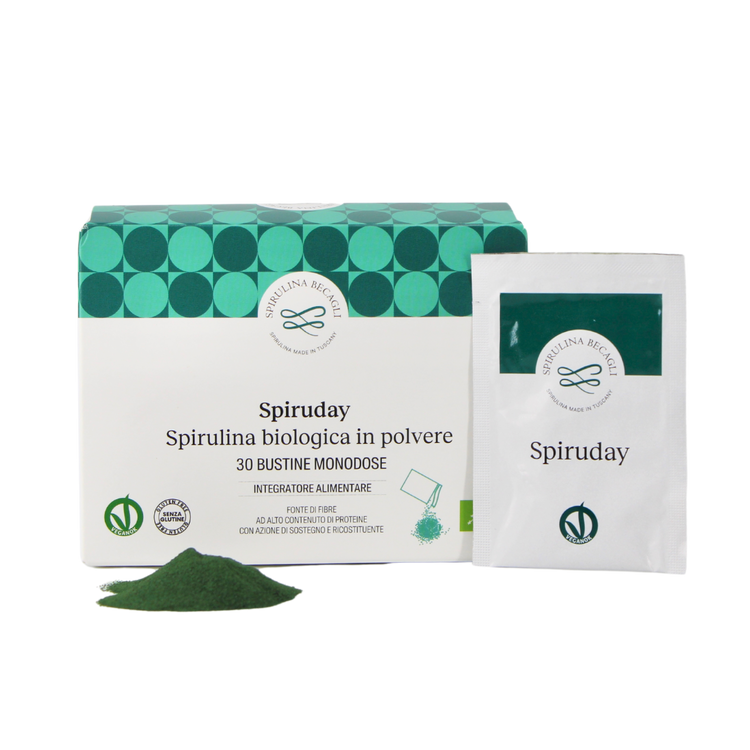 Spiruday30 - Dried spirulina powder single-dose