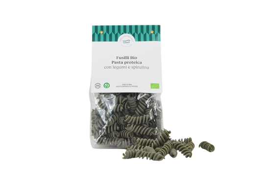 Fusilli Bio - Pasta Proteica con Legumi e Spirulina