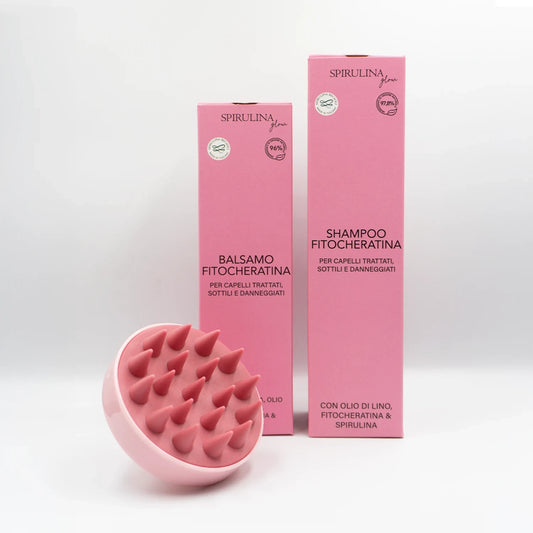 Shampoo + Balsamo con spazzola in regalo