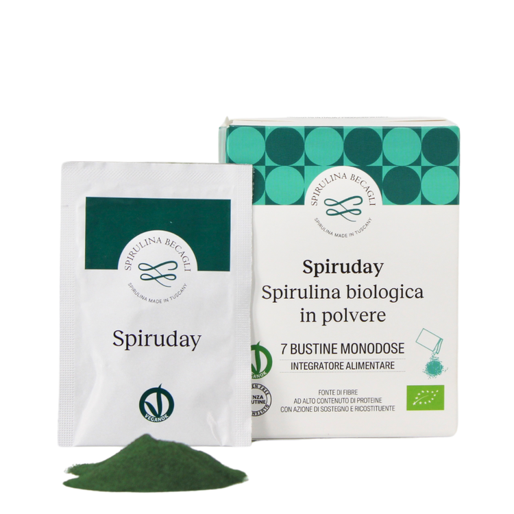 Spiruday7 - Spirulina bustine settimanale