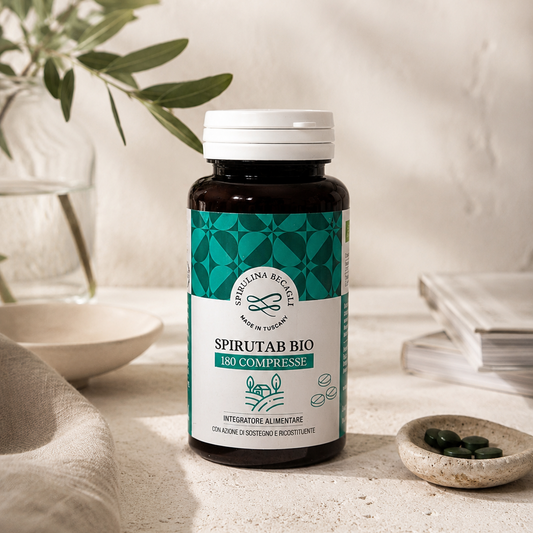 SpiruTab 180 cp - Spirulina Compresse Bio
