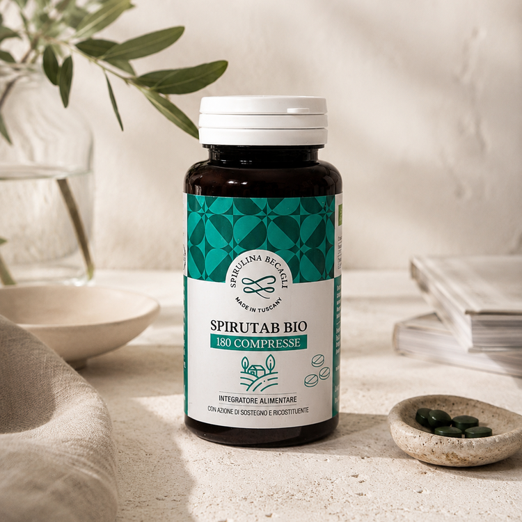 SpiruTab 540 cp - Spirulina Compresse Bio