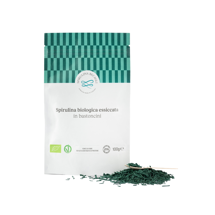 Spirulina Essiccata in Bastoncini 100gr