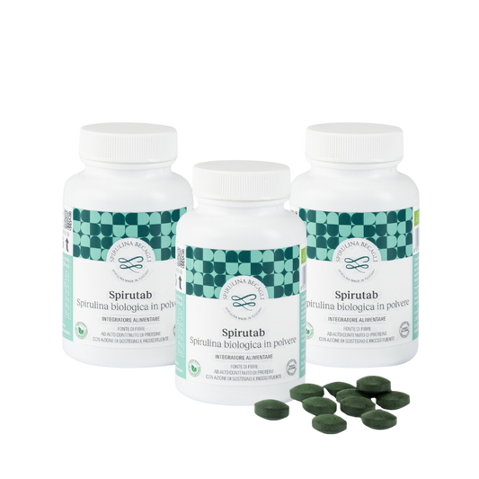 SpiruTab 540 cp - Spirulina Compresse Bio