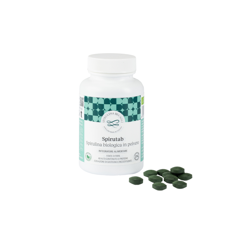 SpiruTab 180 cp - Spirulina Compresse Bio