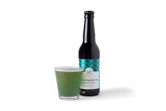 Organic Craft Beer with Spirulina